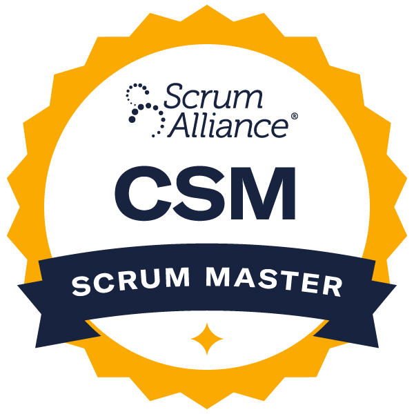 CSM Certified Badge